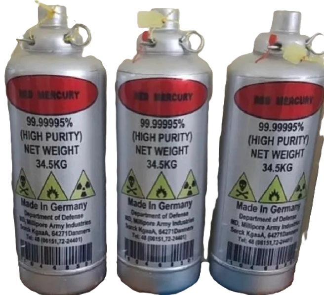 Red Liquid Mercury